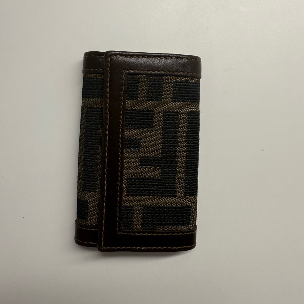 Brown And Black Patterned Wallet - image 2